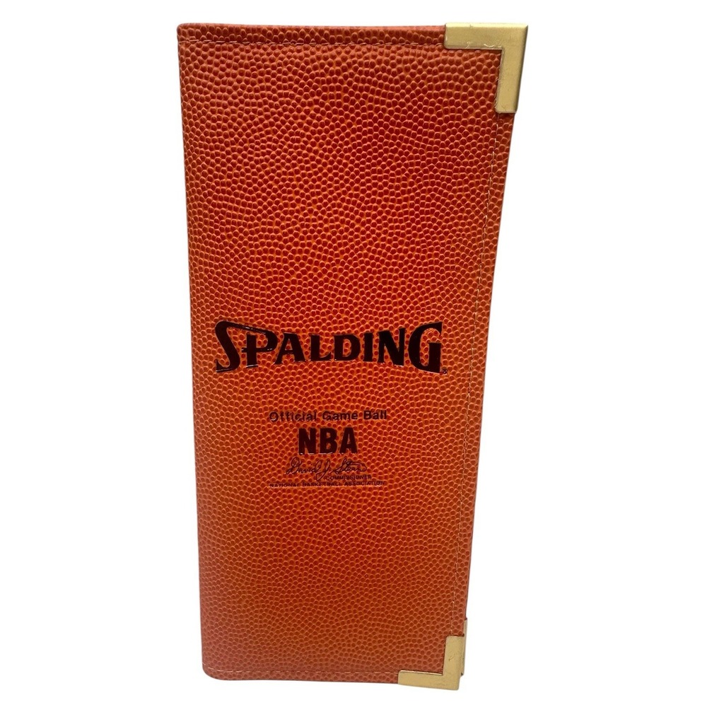 Spalding NBA Official Game Ball Credit Business Card ID Holder 10" x 4.5"